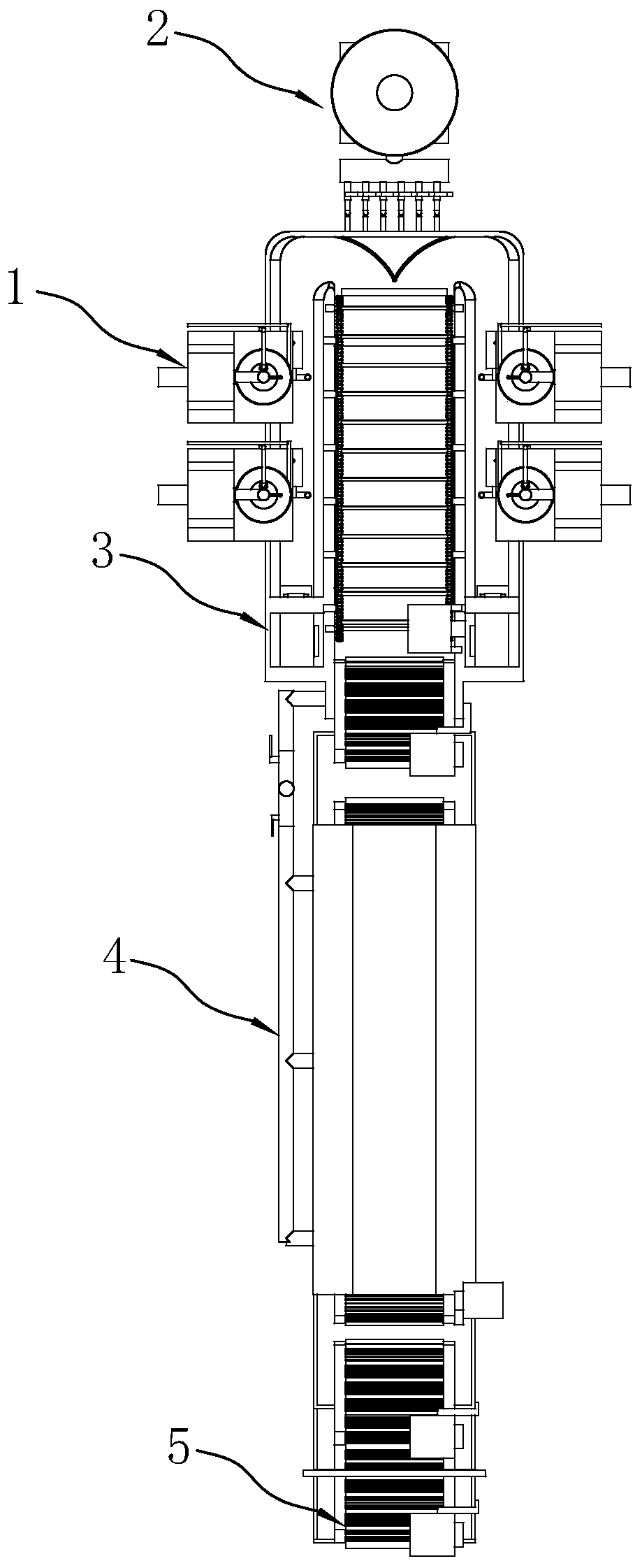 Full-automatic meatball forming assembly line and control method thereof