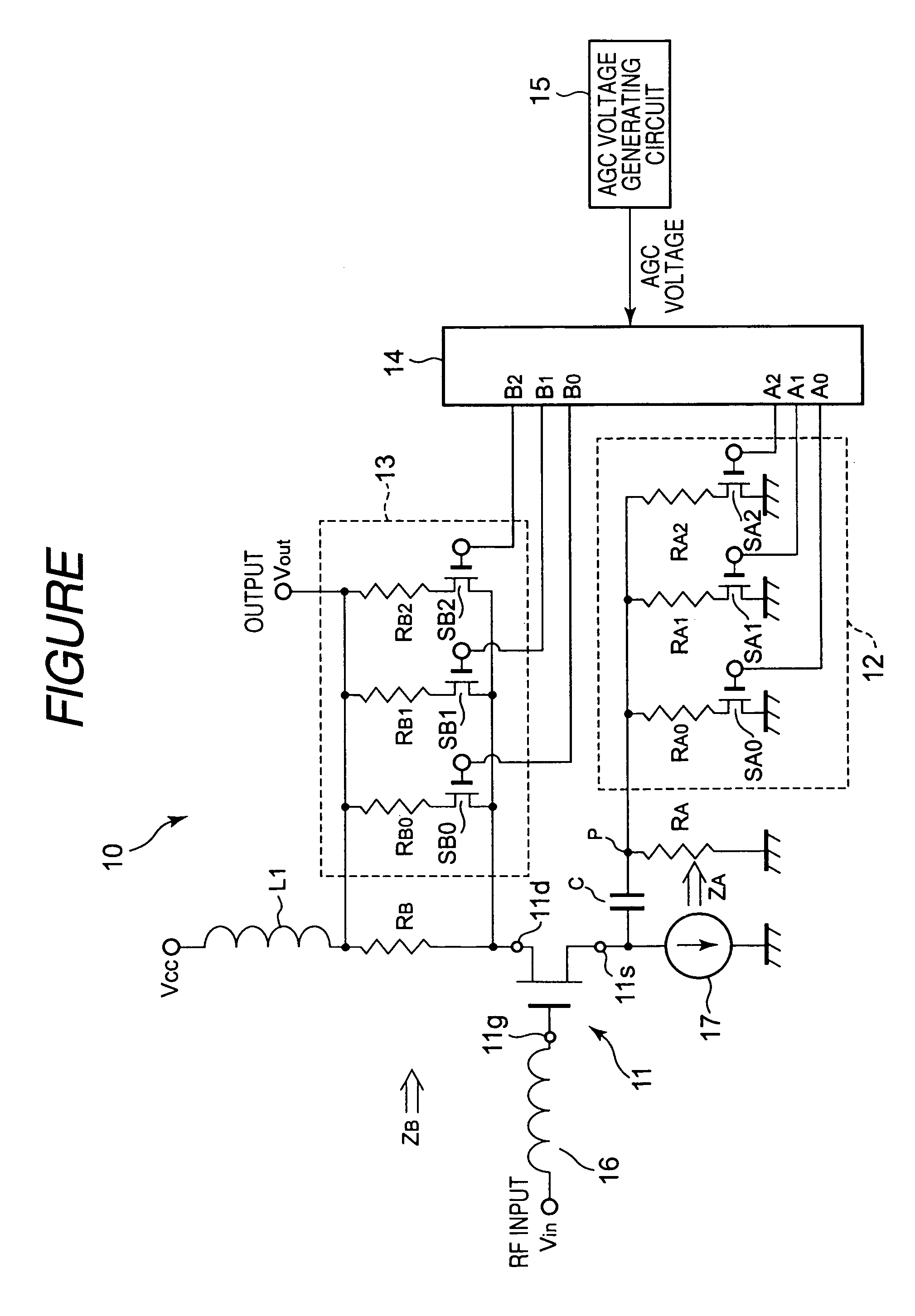 AGC circuit which is hard to be influenced by level of input signal