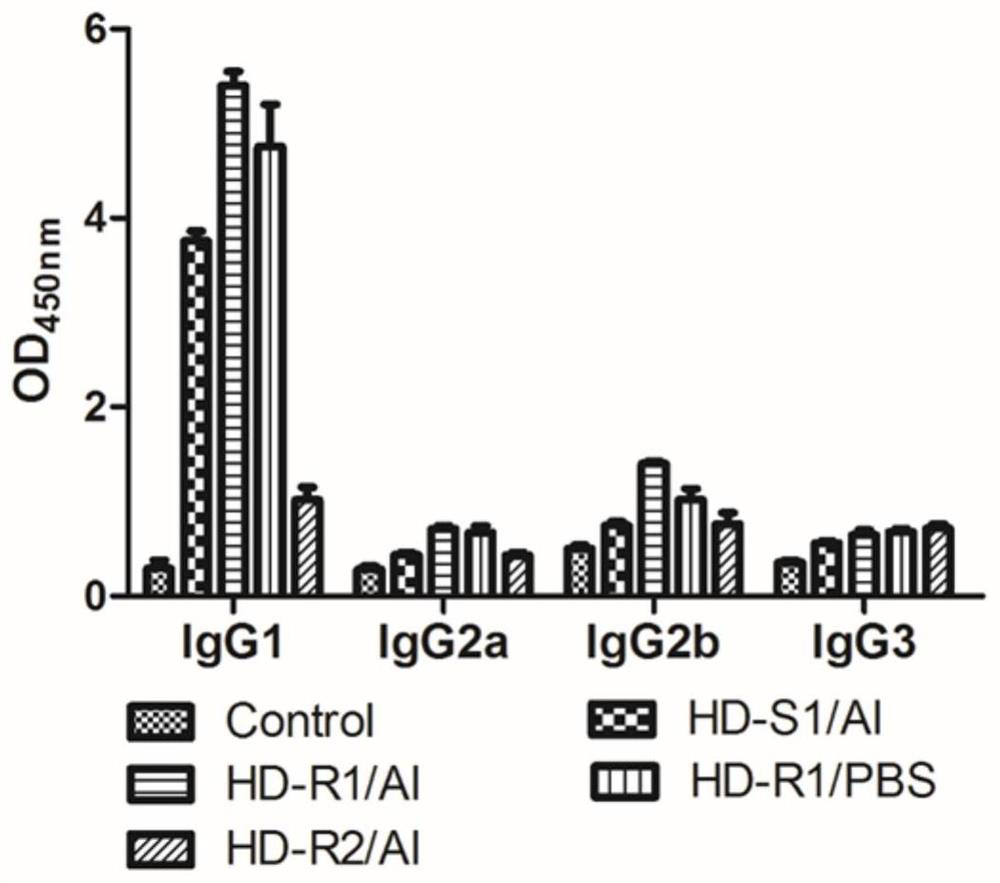 COVID-19 subunit vaccine as well as preparation method and application thereof