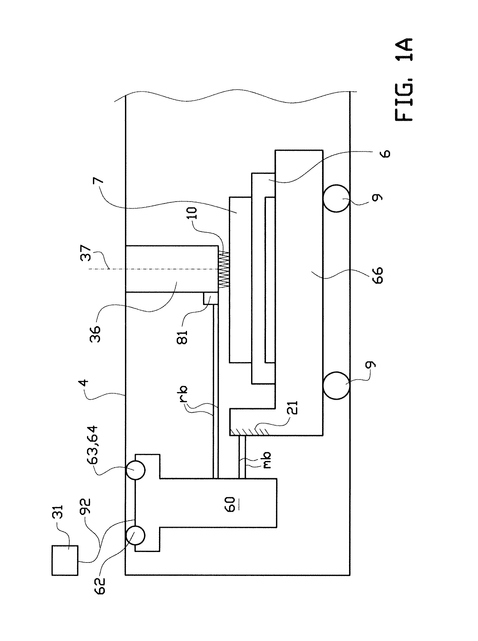 Lithography system with differential interferometer module