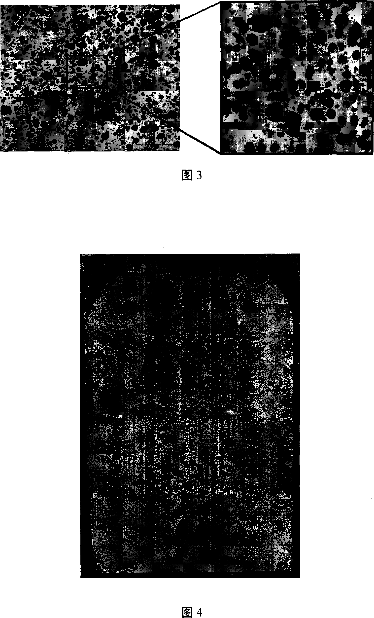 Foamed aluminium and aluminum alloy tackifying foaming preparation method