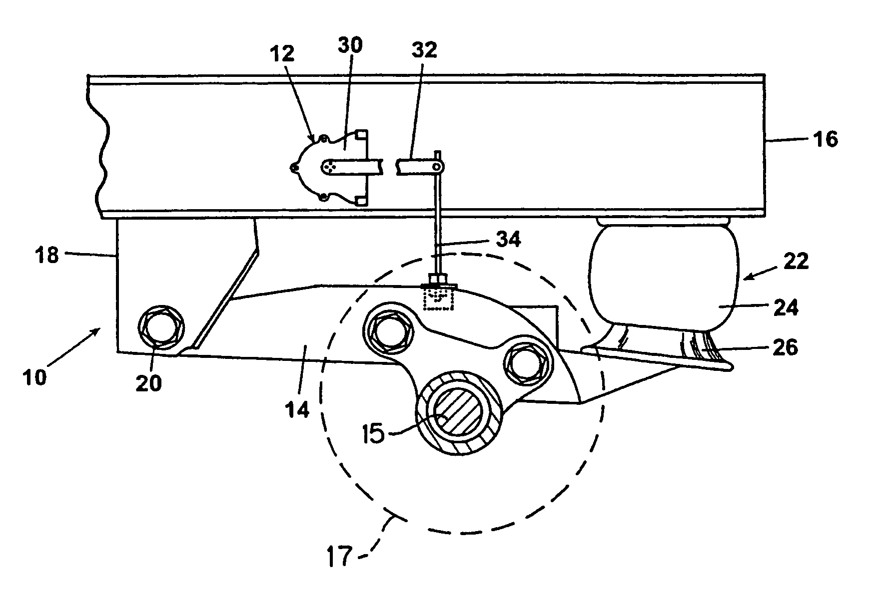 Vehicle suspension system and height control valve therefor