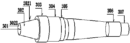 Tip device with large radial bearing force