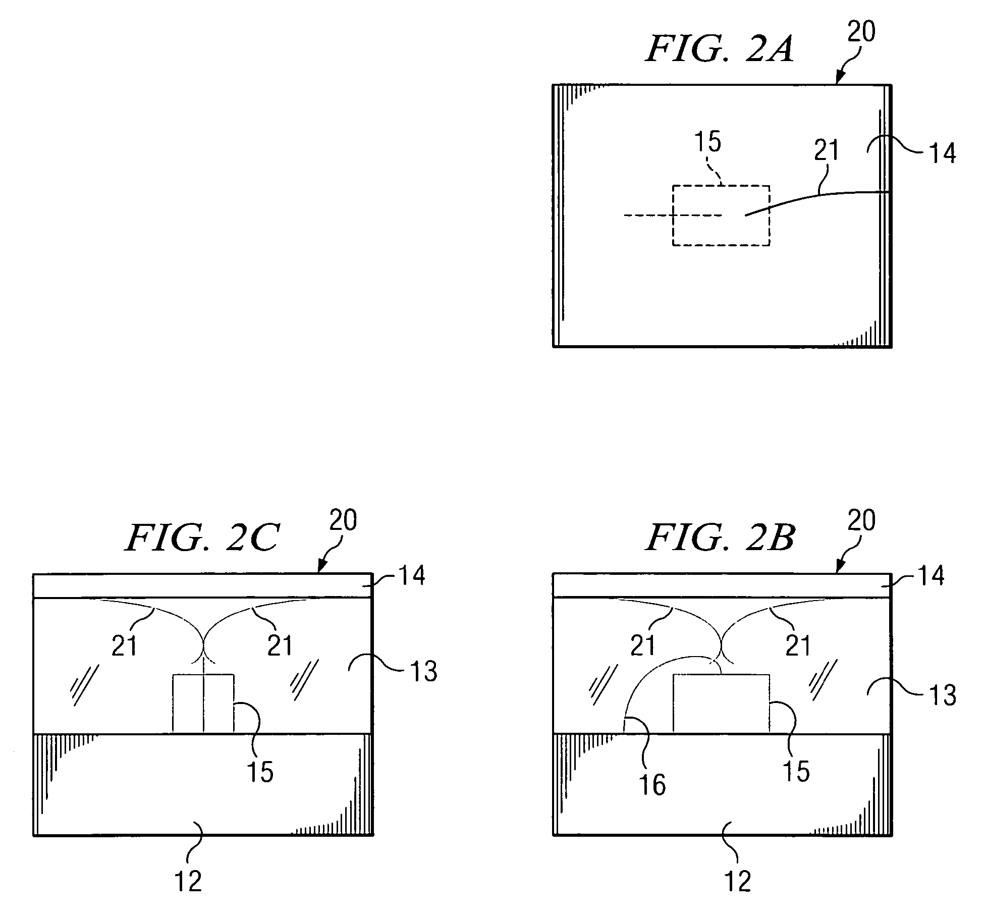 System and method for forming a back-lighted array using an omni-directional light source