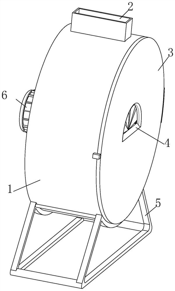 Peanut cleaning machine for food processing