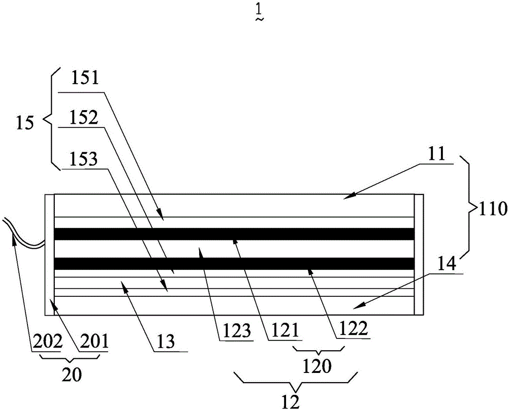 Fluorescence waveguide light condensation module, solar power generation device and application thereof