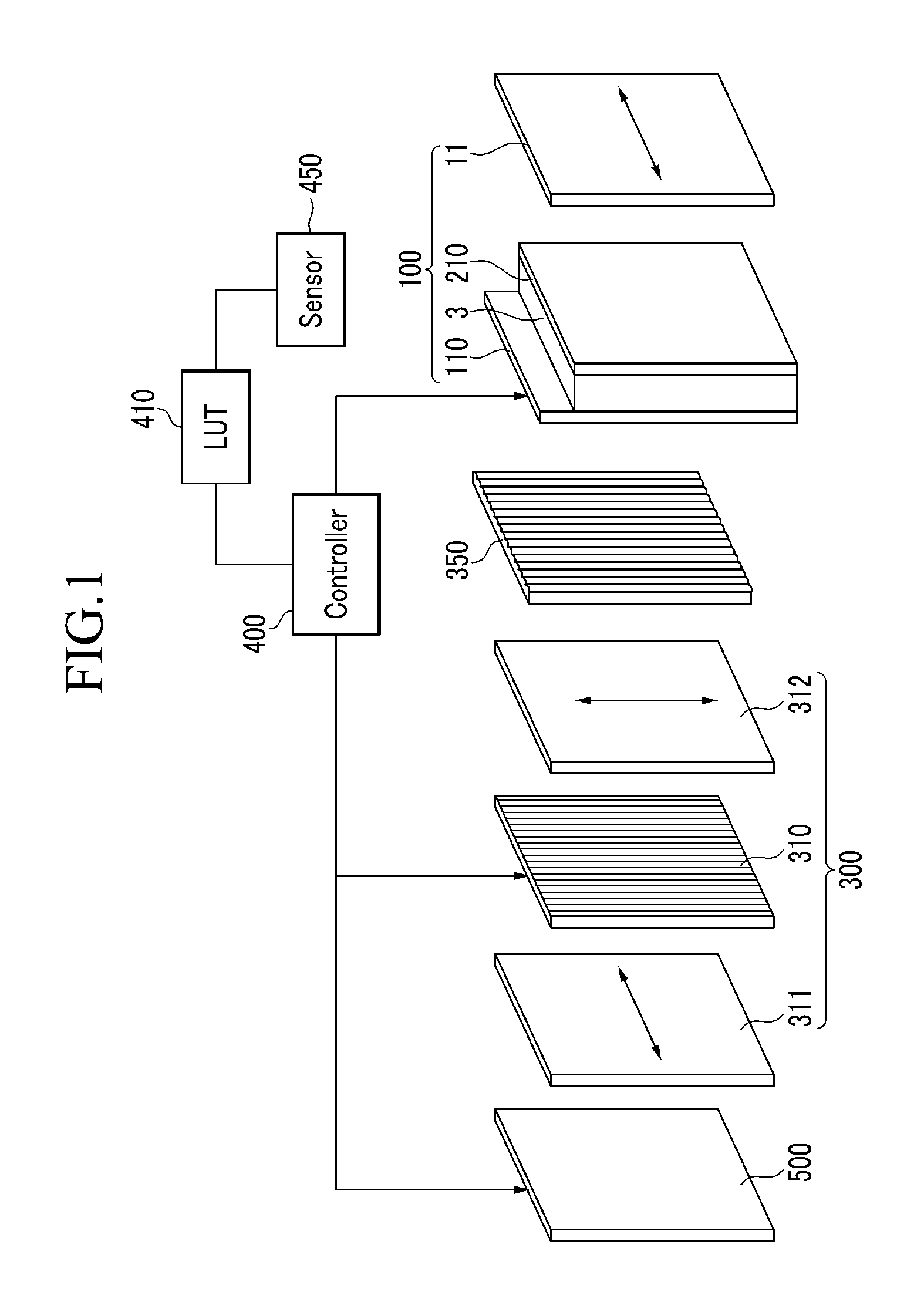 3-dimensional image display device and display method thereof