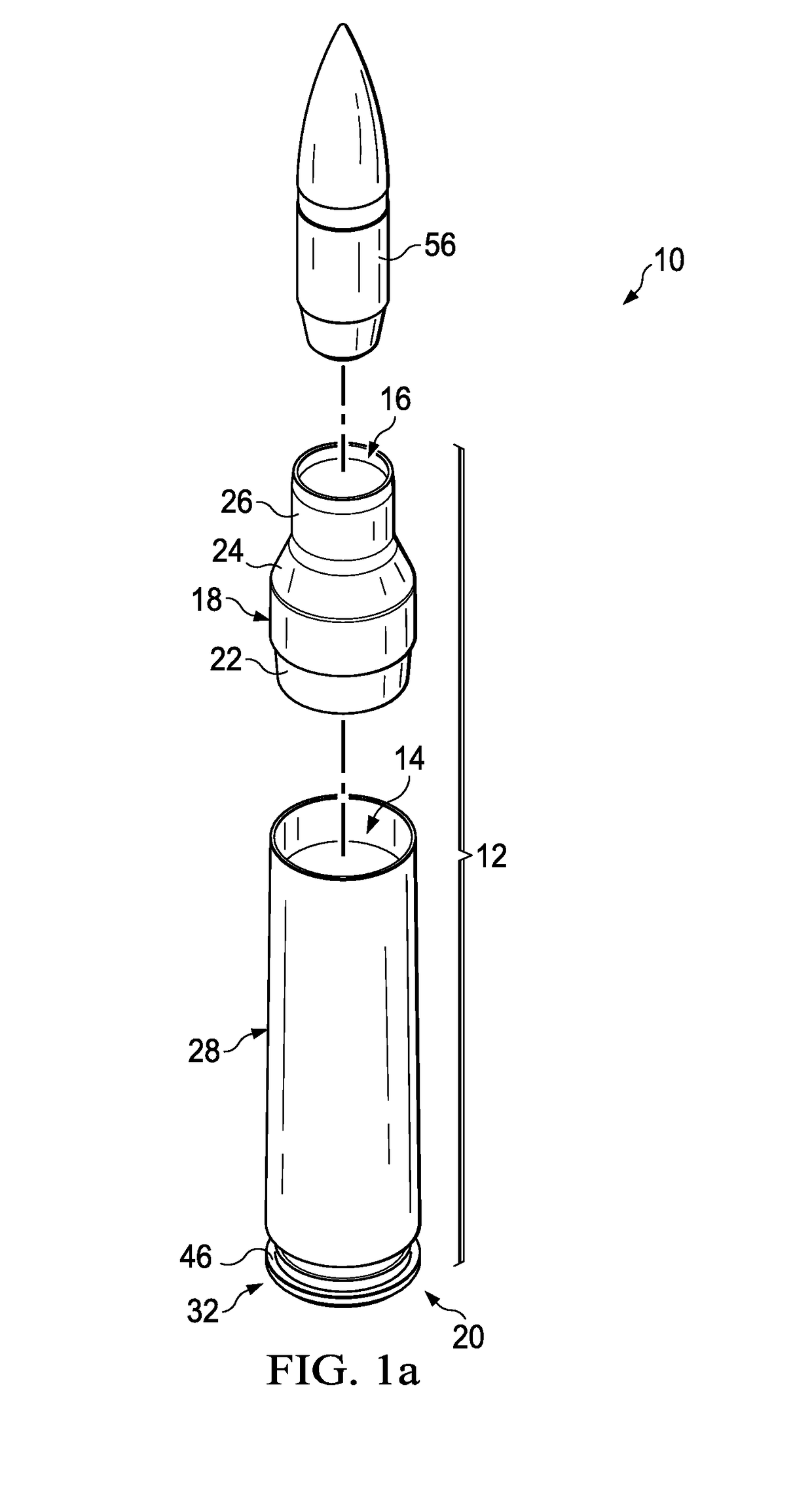 Metal injection molded ammunition cartridge