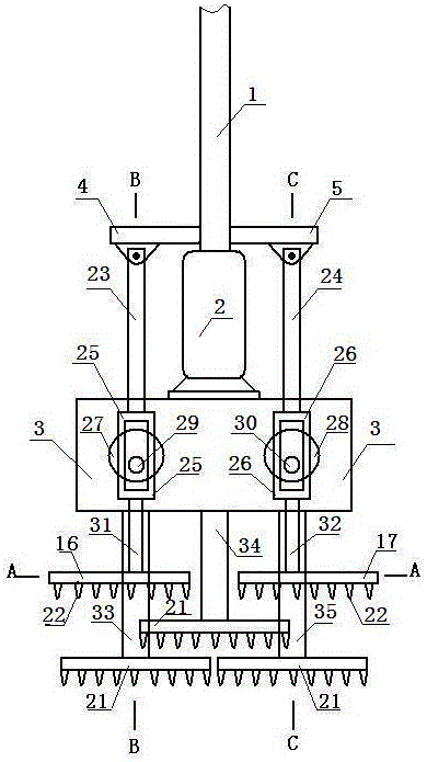 Socket pile molding device