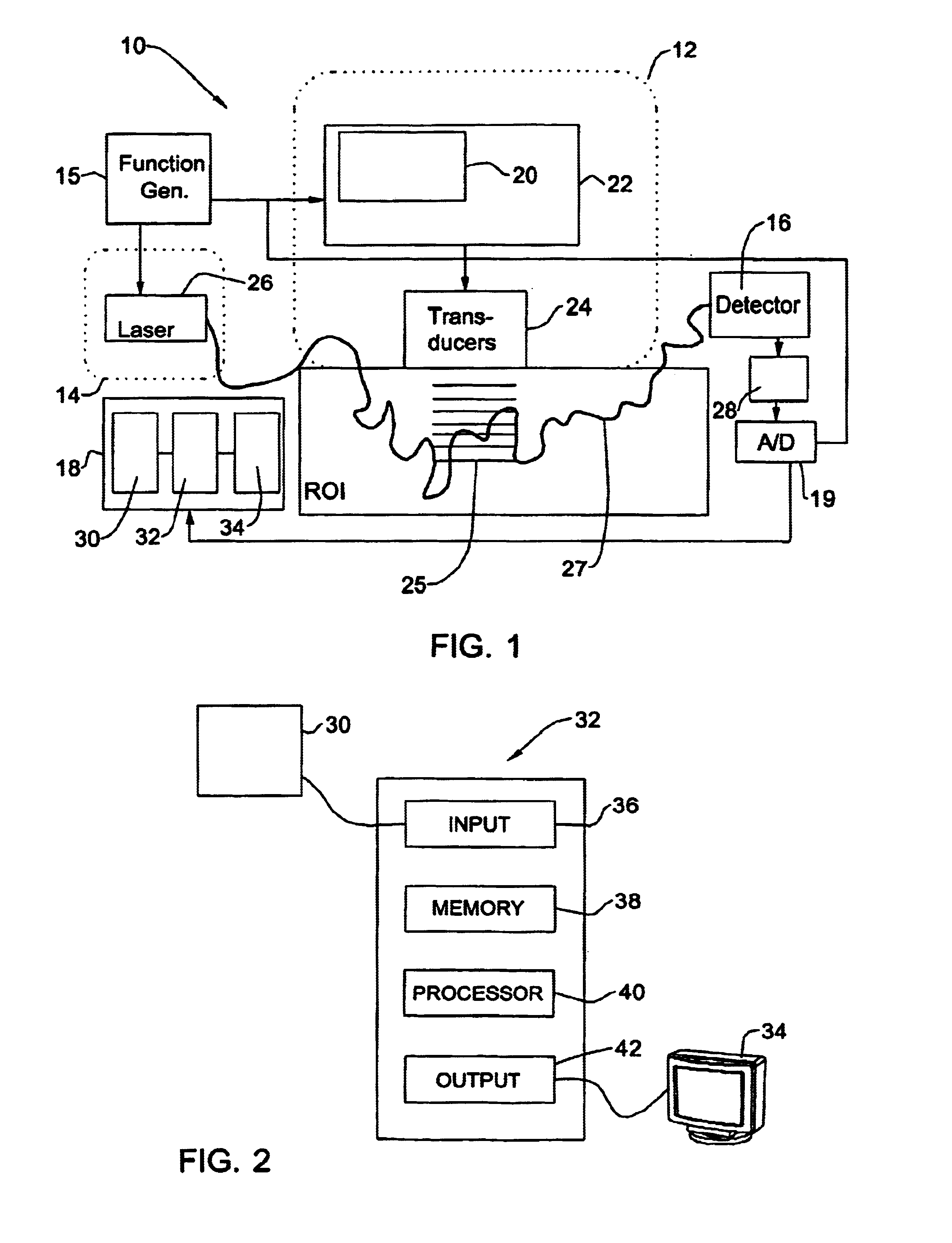 Method and apparatus for imaging absorbing objects in a scattering medium