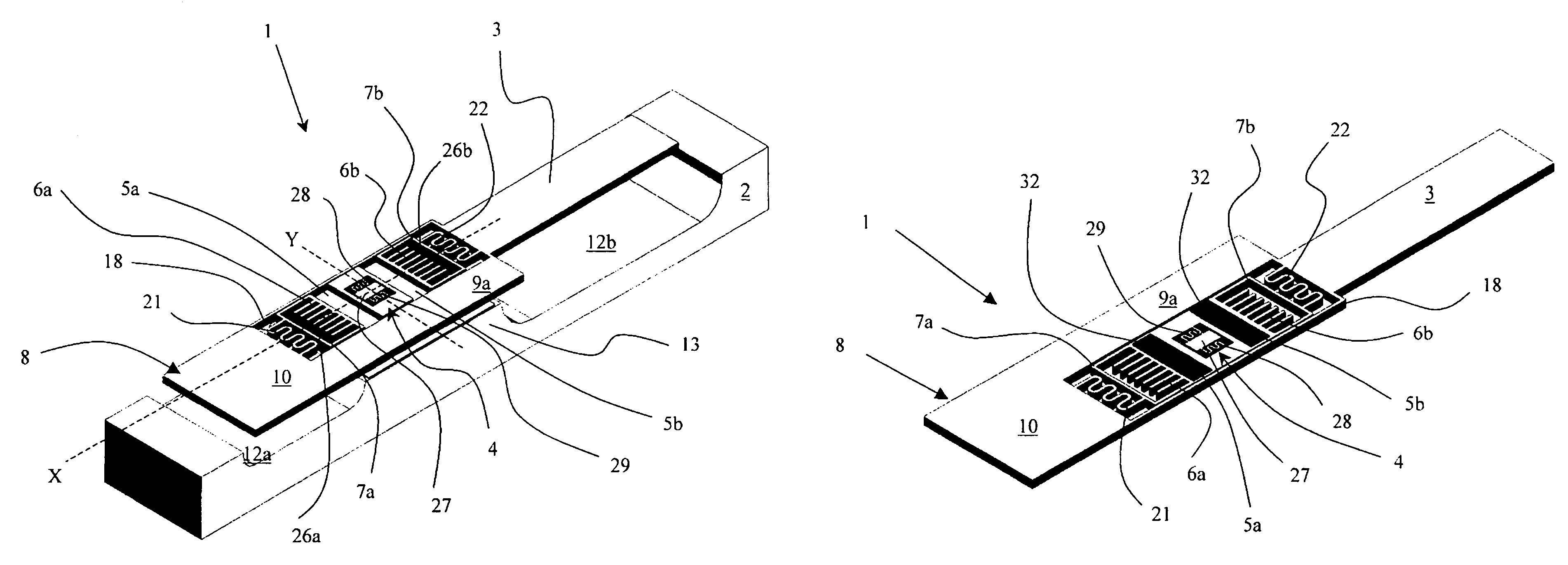 MEMS device with an angular vertical comb actuator