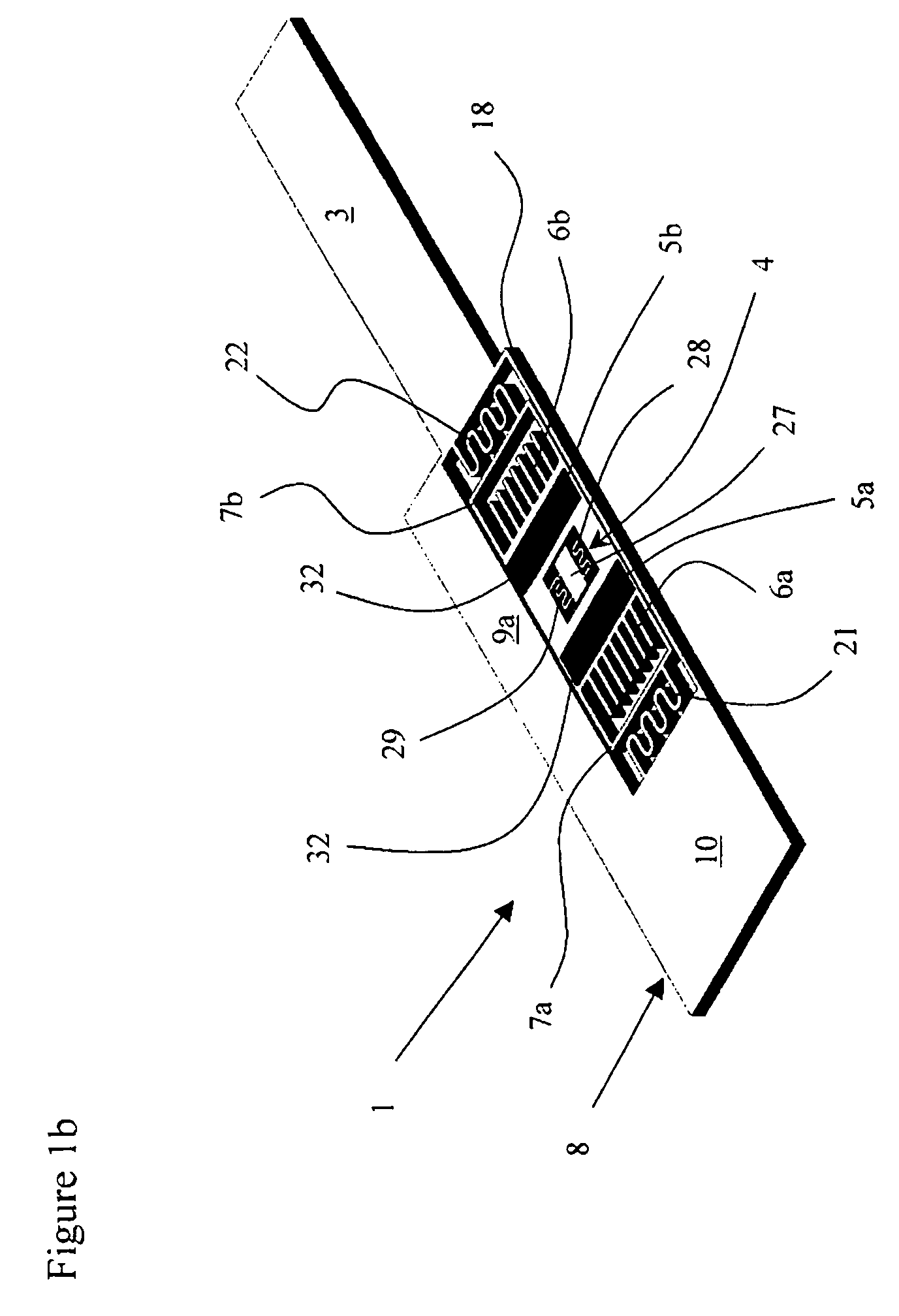 MEMS device with an angular vertical comb actuator