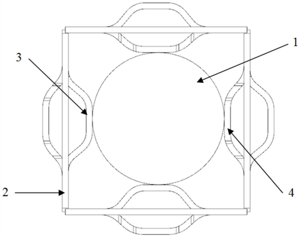 A PWR Fuel Assembly Single-Metal Positioning Grid Resistant to Stress Fatigue