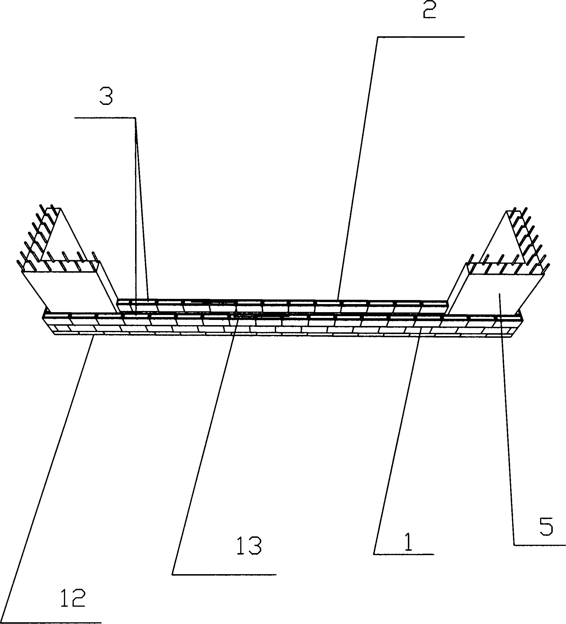 Inorganic and fireproof self-insulation system for semi-outer-wrapped cast-in-situ double-row combination building type wall