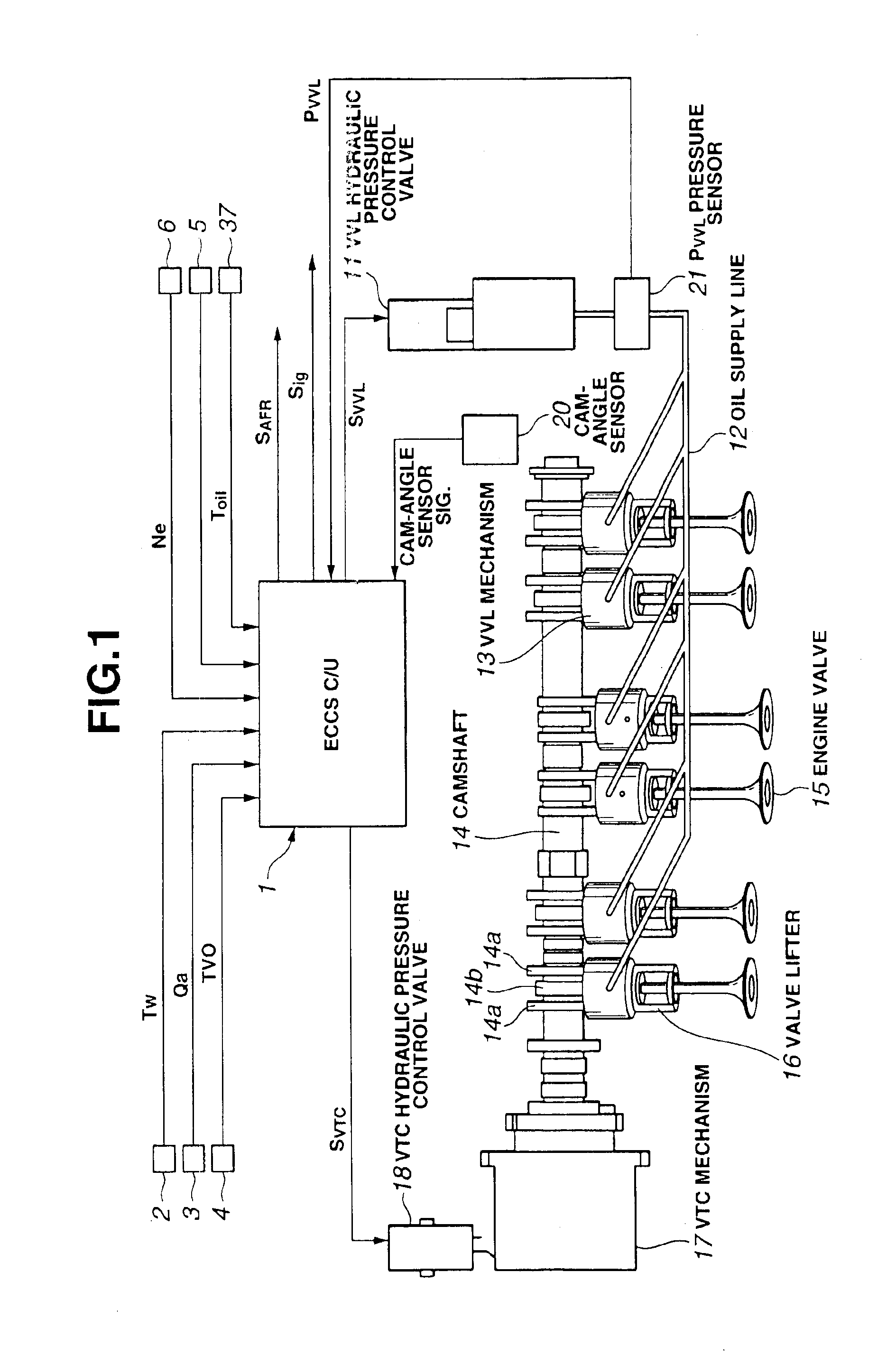 Variable valve operating system for internal combustion engine