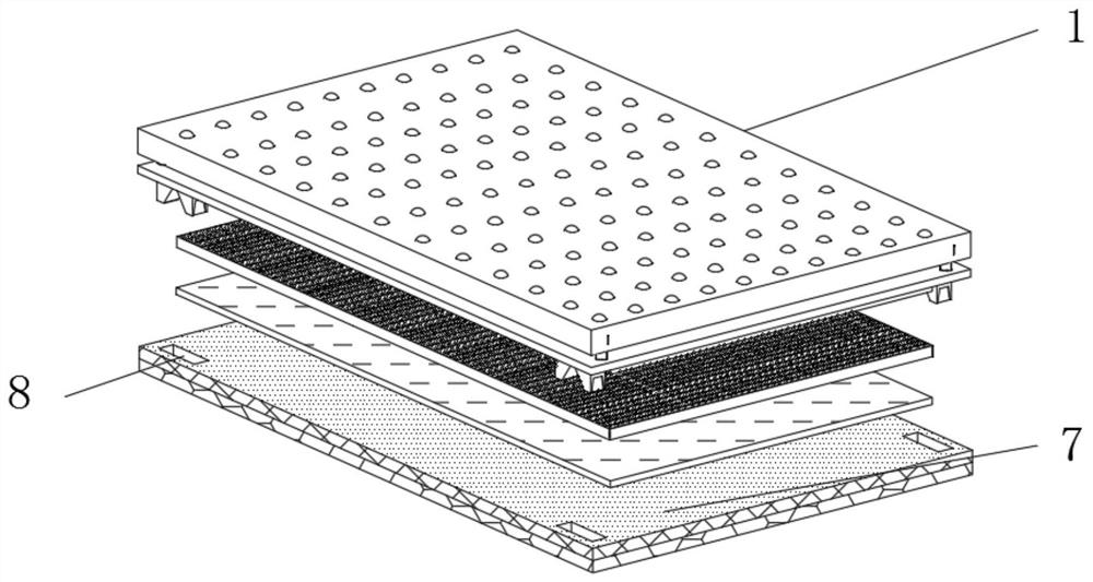 High-strength VCM film-coated plate base with impact resistance and preparation process