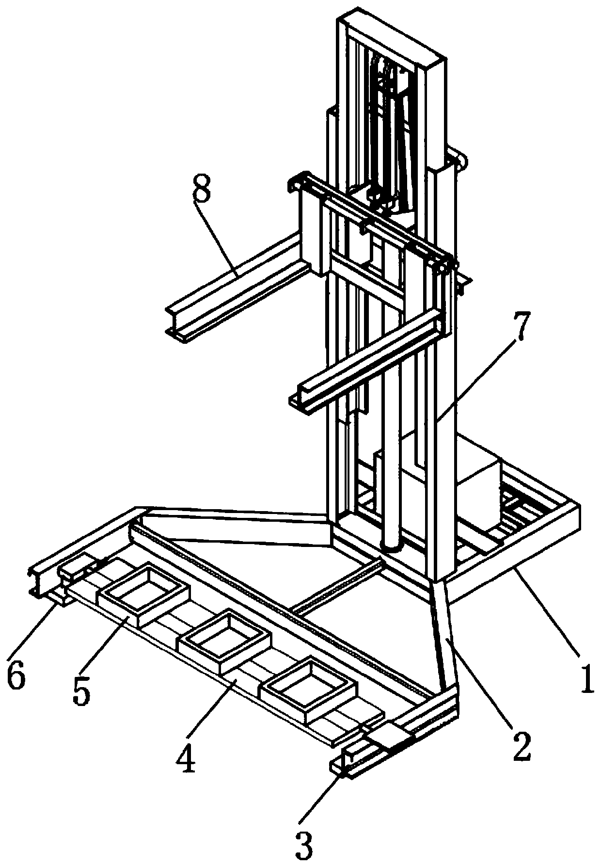 Auxiliary demolding device for injection mold as well as operation method of auxiliary demolding device