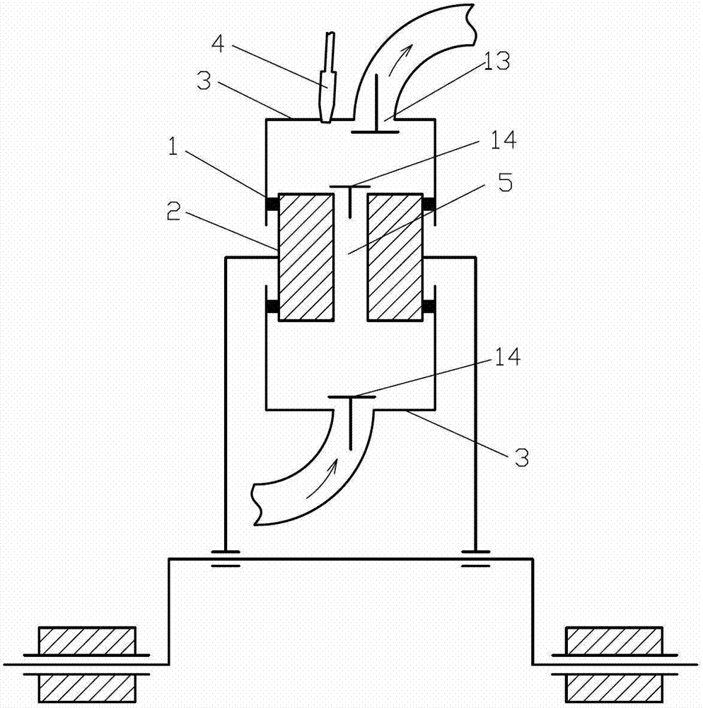 Piston channel engine