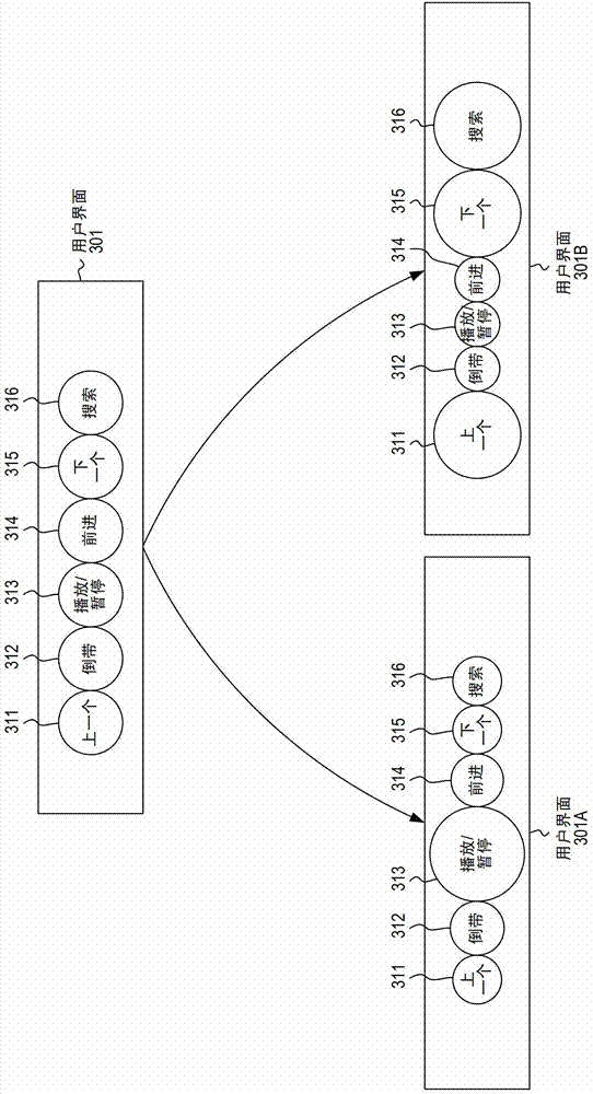 Adjusting user interface element