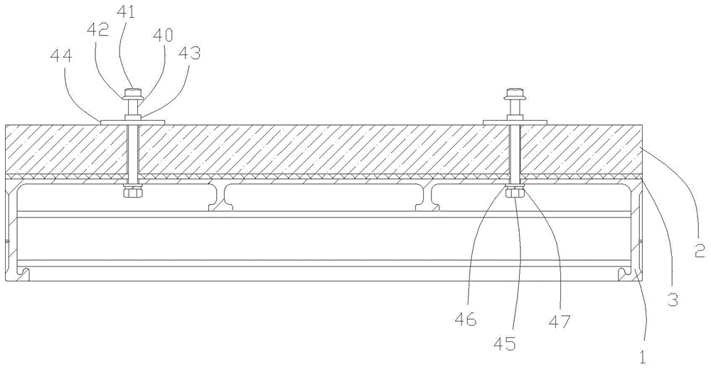 Aluminum alloy formwork device for external wall insulation