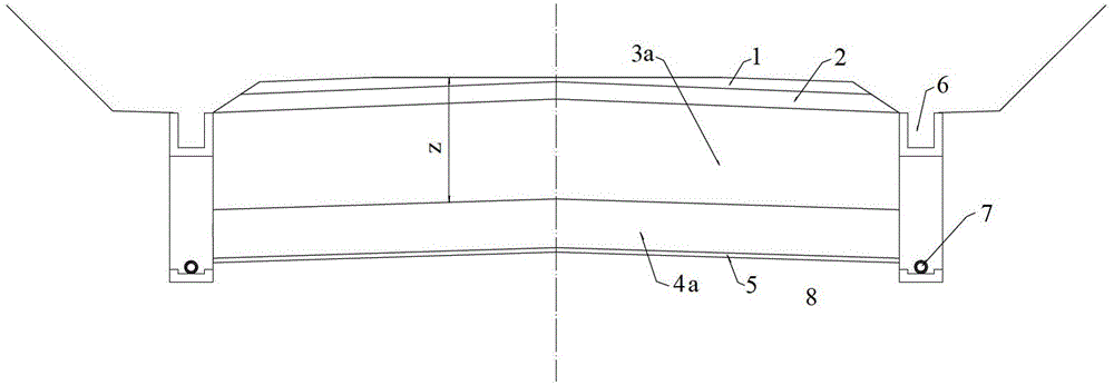 Cutting subgrade bed structure of high-speed railway with ballastless track in seasonally frozen regions