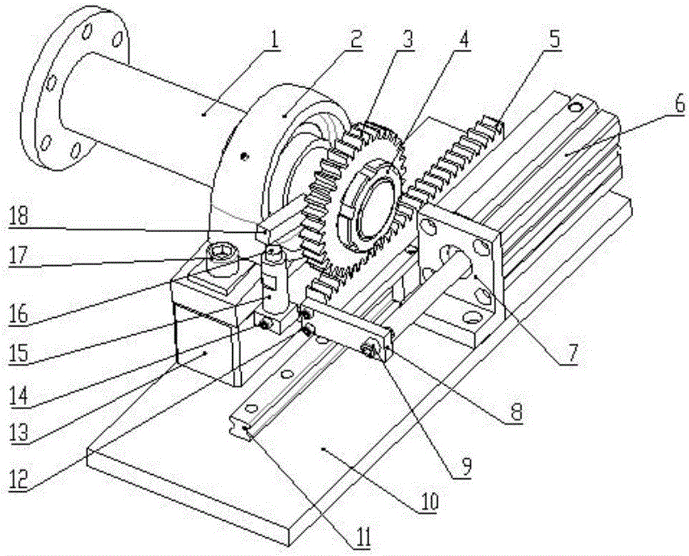 Polishing machine rollover and limitation device