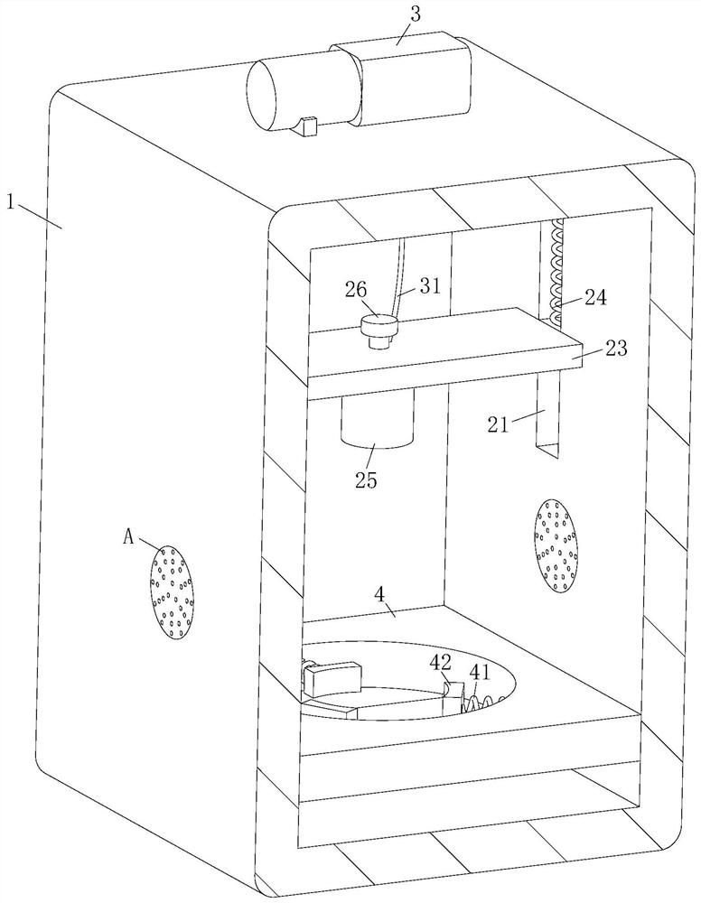 Indoor cellaring system for white spirit