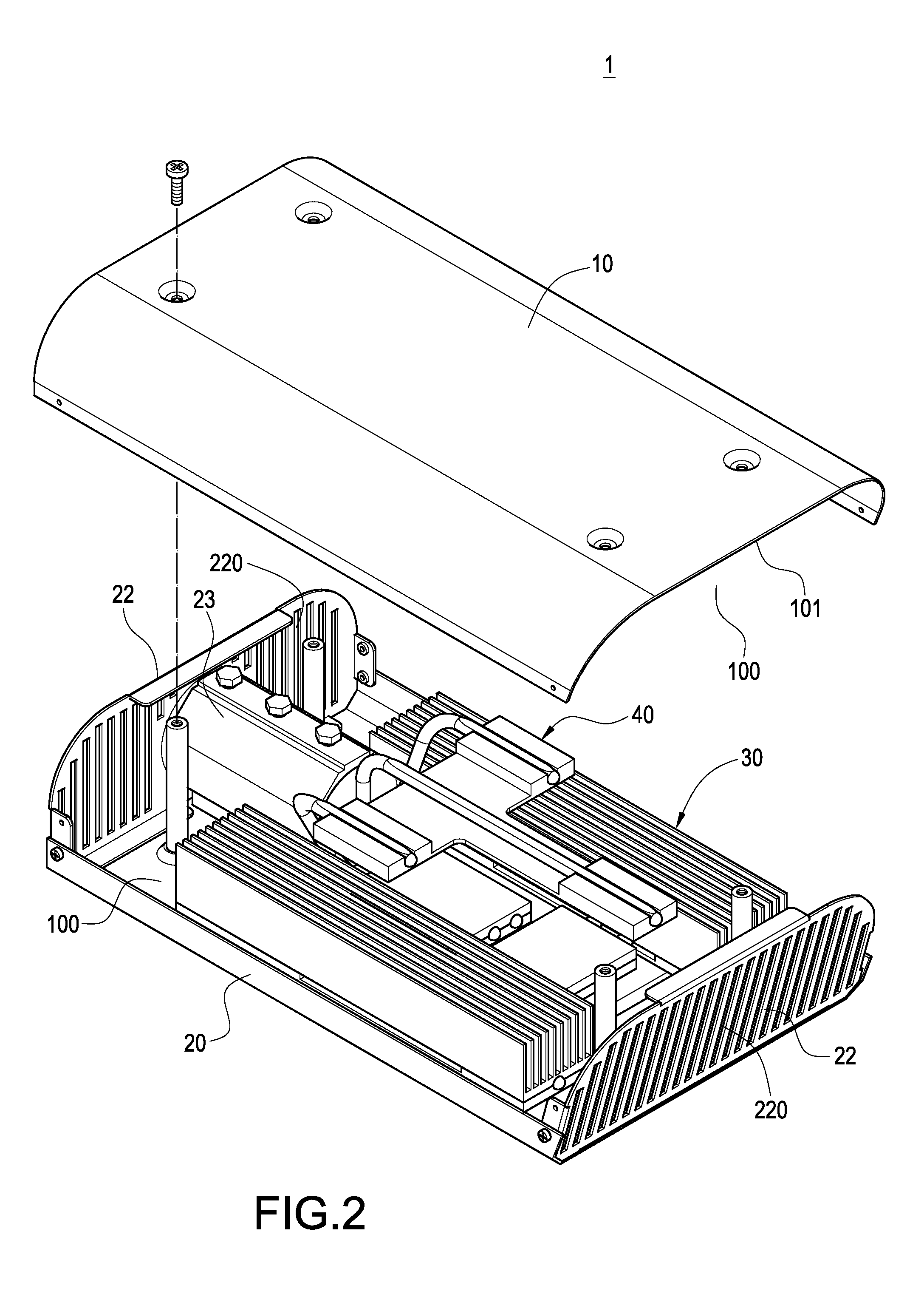 LED lighting device capable of uniformly dissipating heat