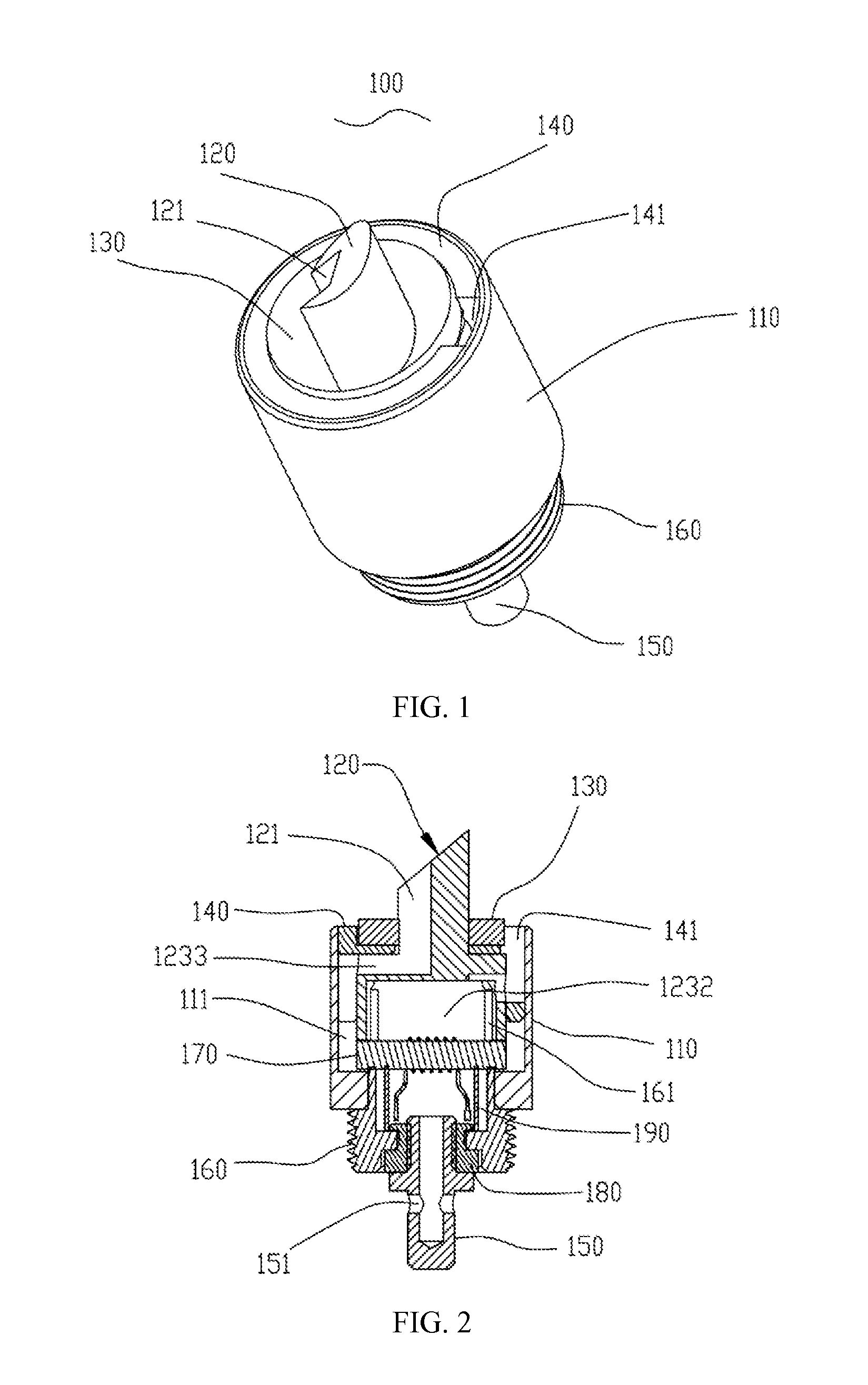 Atomizing head, atomizer and electronic cigarette having same