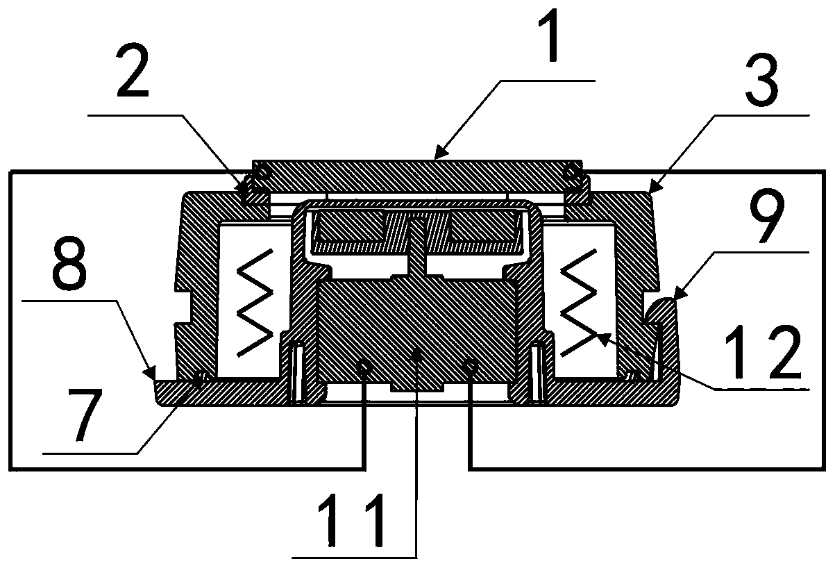 Thermal energy power supply driving device