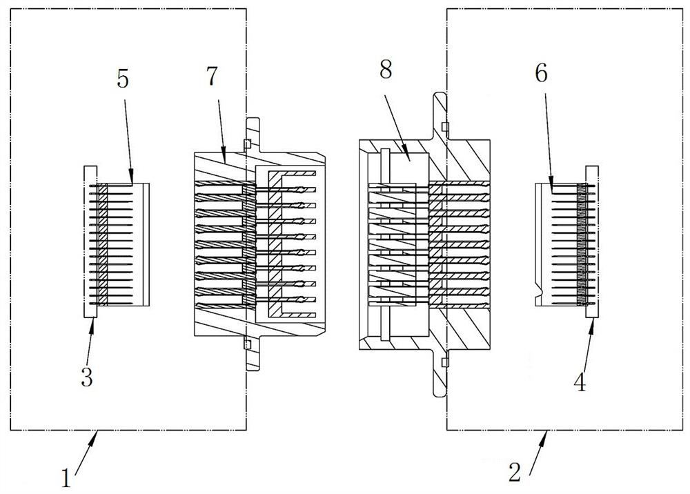 An electrical connector assembly