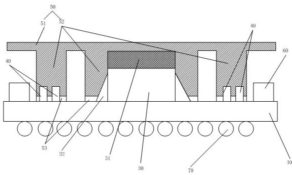 Packaging structure and forming method of packaging structure