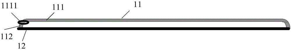 Electronic equipment and curved glass manufacturing method