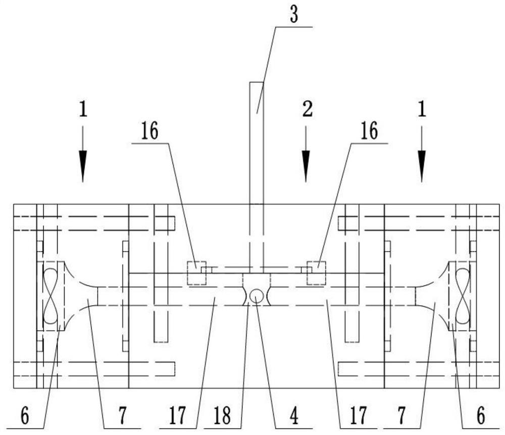 Ultrasonic enhanced reverse vortex flow and impinging stream reactor