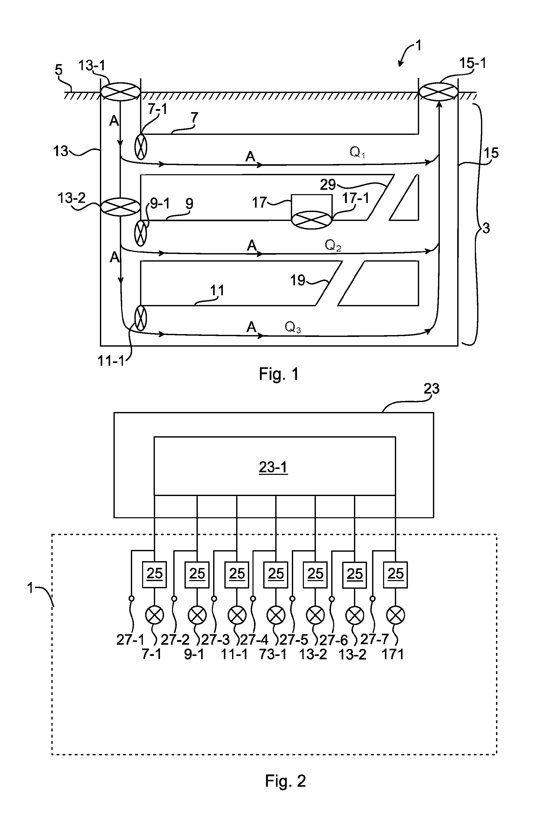 Method And System For Fluid Flow Control In A Fluid Network System