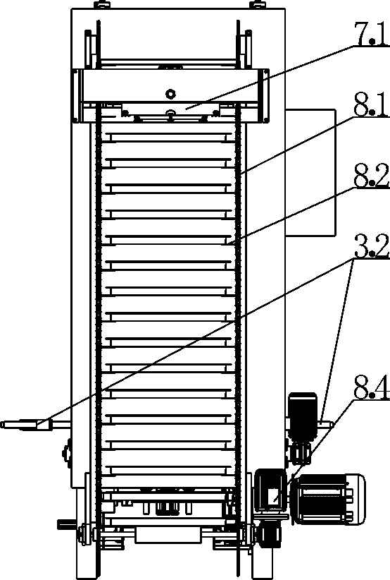 Full-automatic curing furnace for visual panel screen printing drying