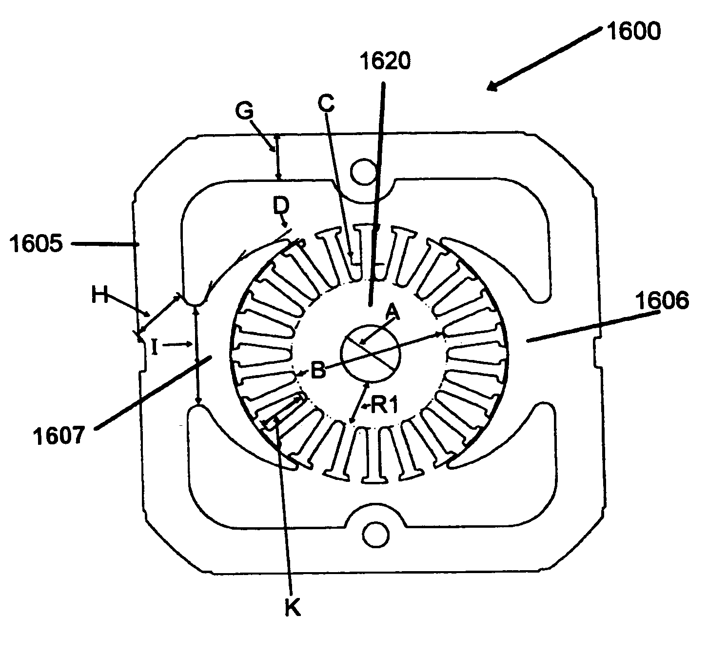 Efficient motor