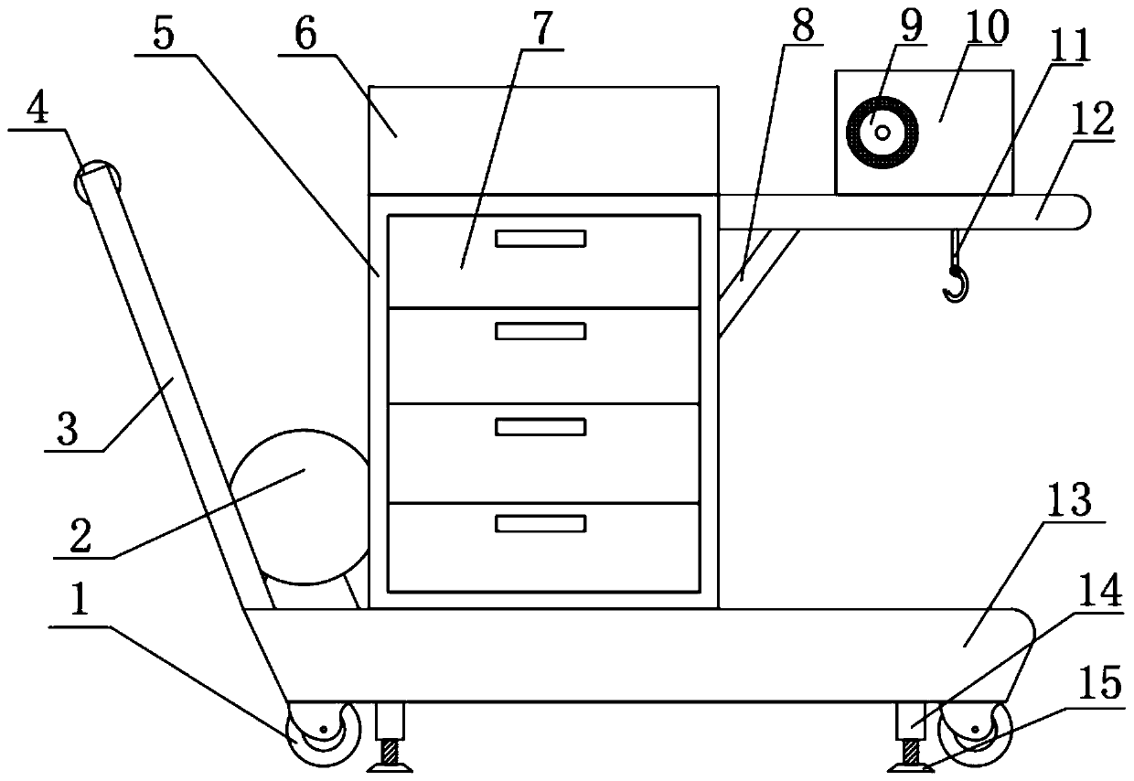 Storing and transporting device for pump component machining