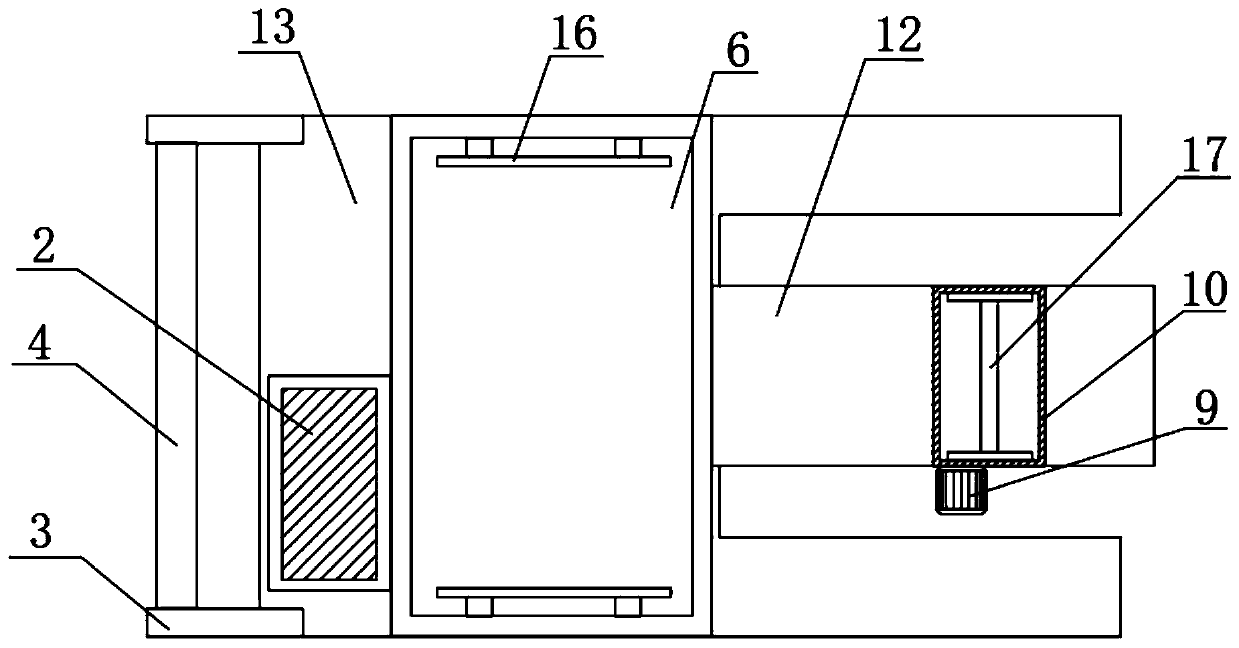 Storing and transporting device for pump component machining