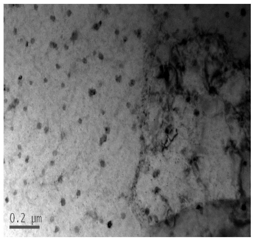 Method for improving strength and conductivity of Cu-Cr-Nb alloy