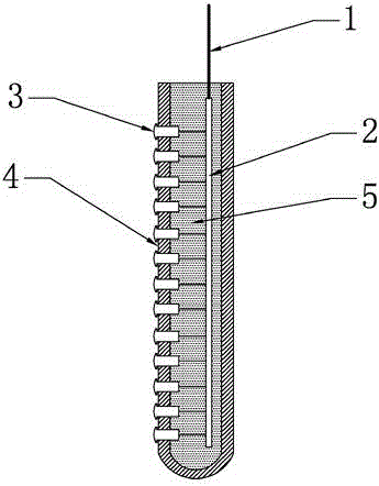 Water level flow sensor, water level flow monitoring system and water level flow monitoring method