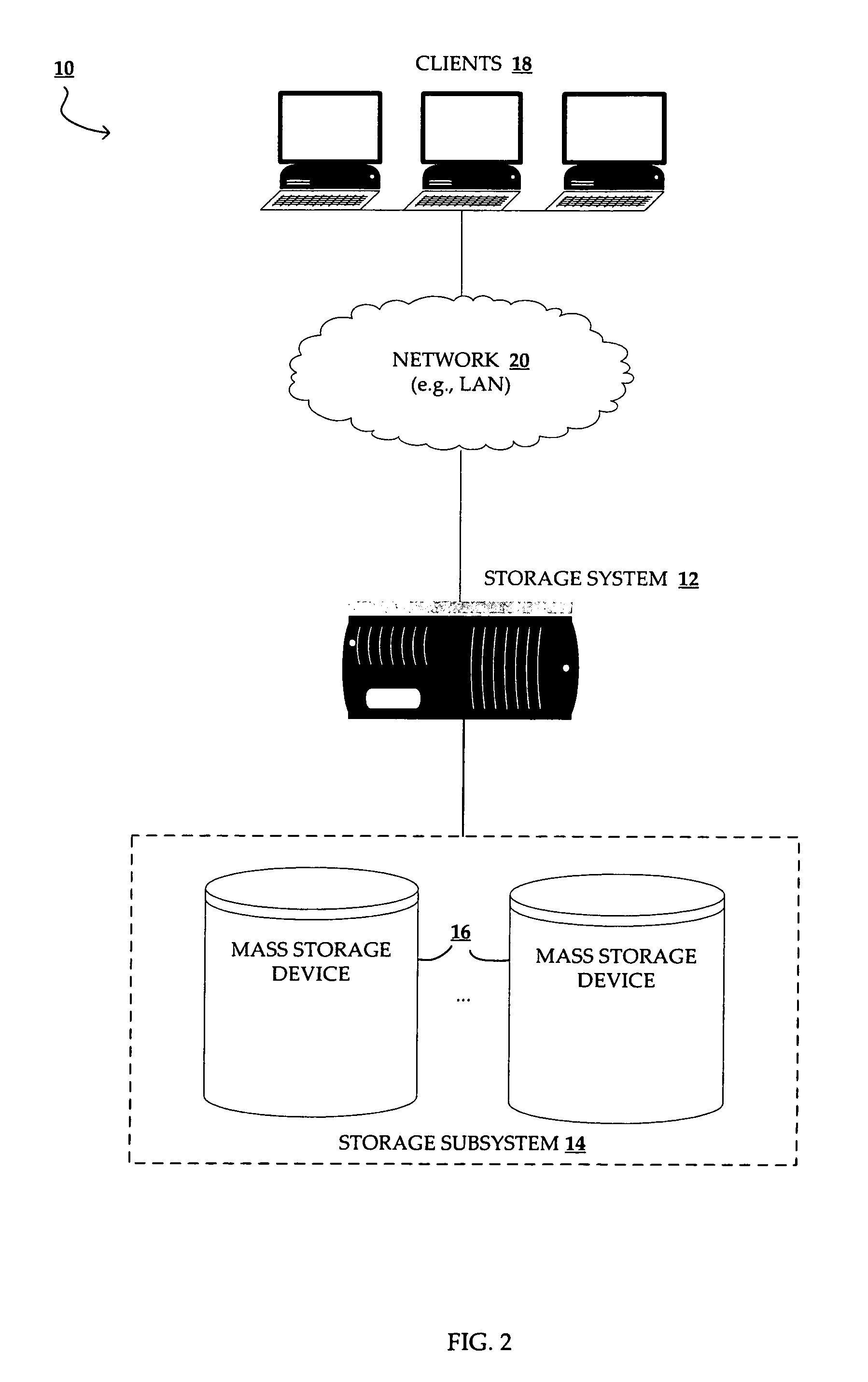 Method and system for reallocating data in a file system