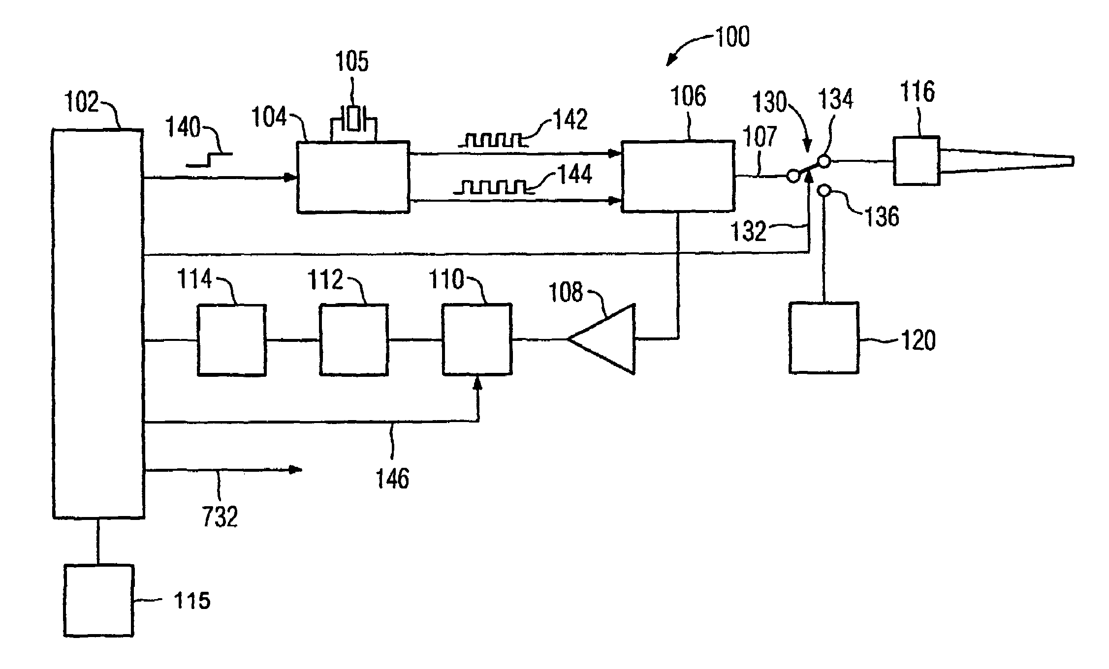 Time-of-flight-ranging system and method for calibrating such a system