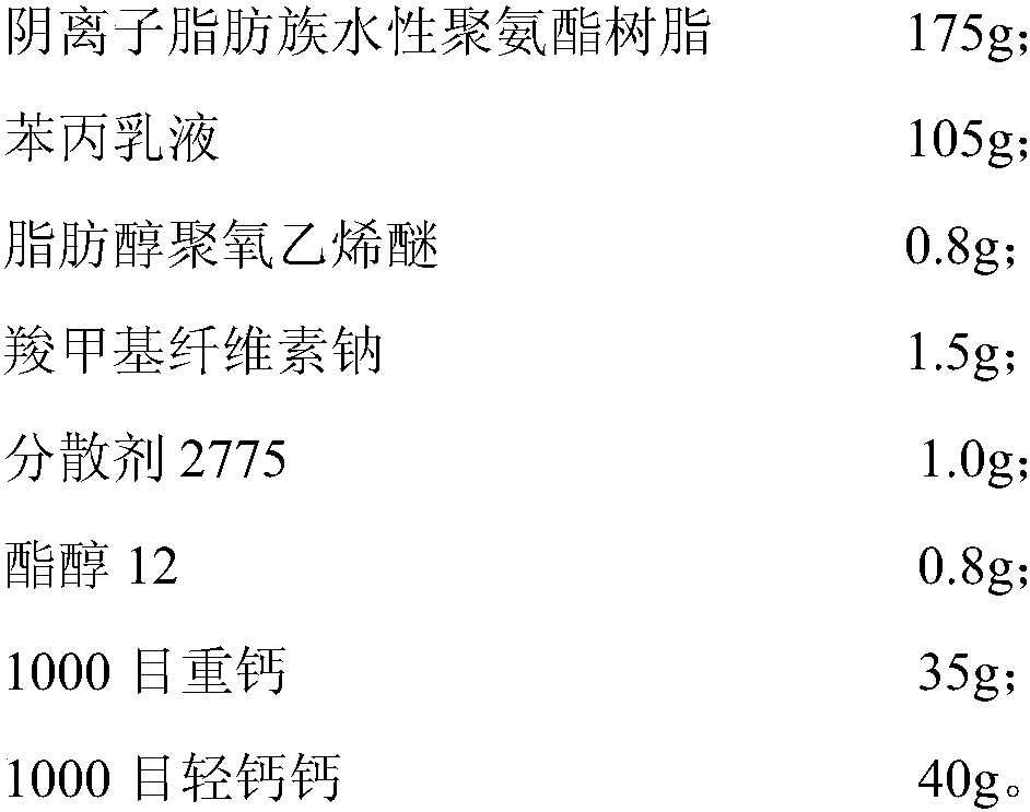 High-elongation waterborne polyurethane waterproof coating and preparation method