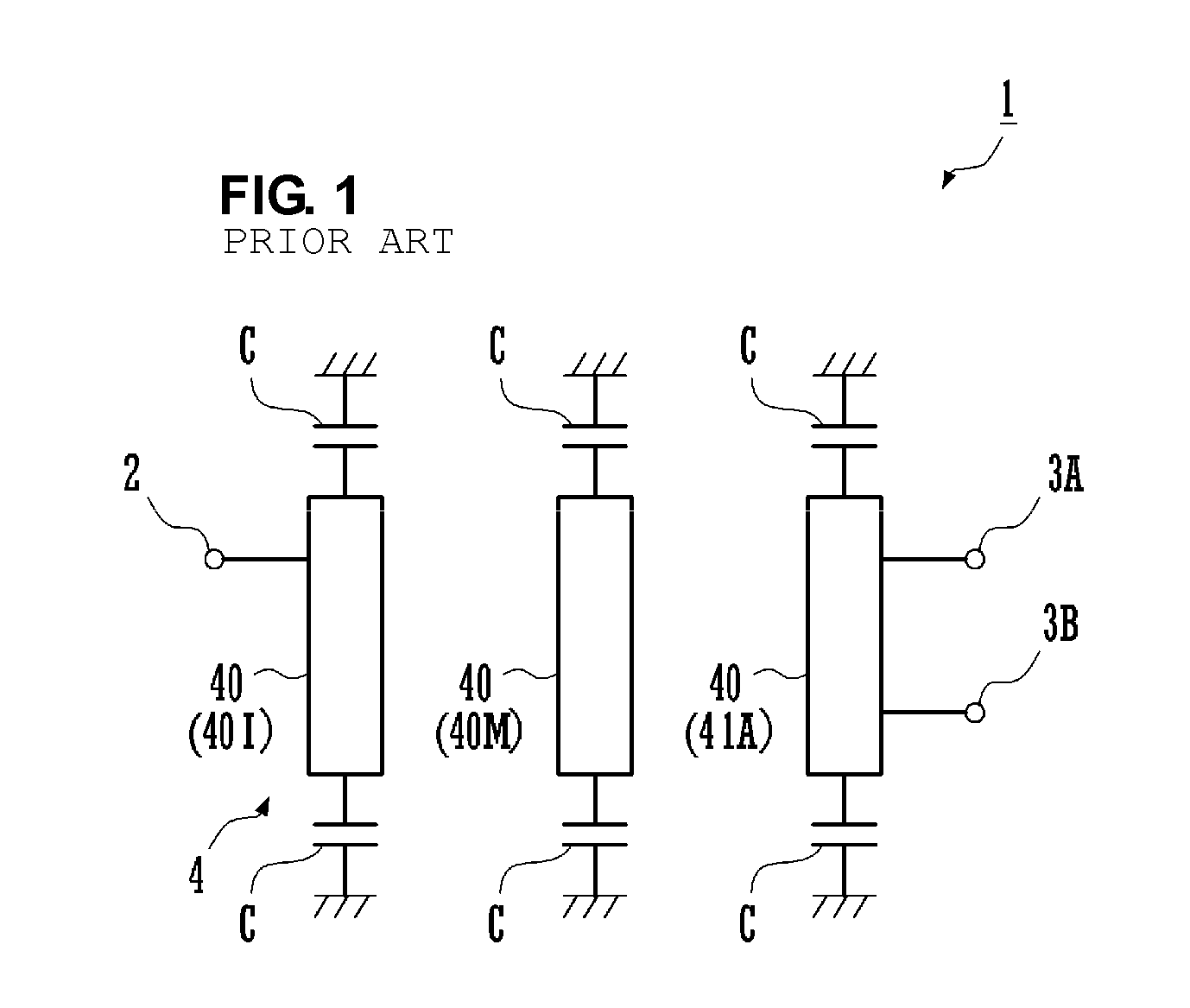 Laminated balance filter