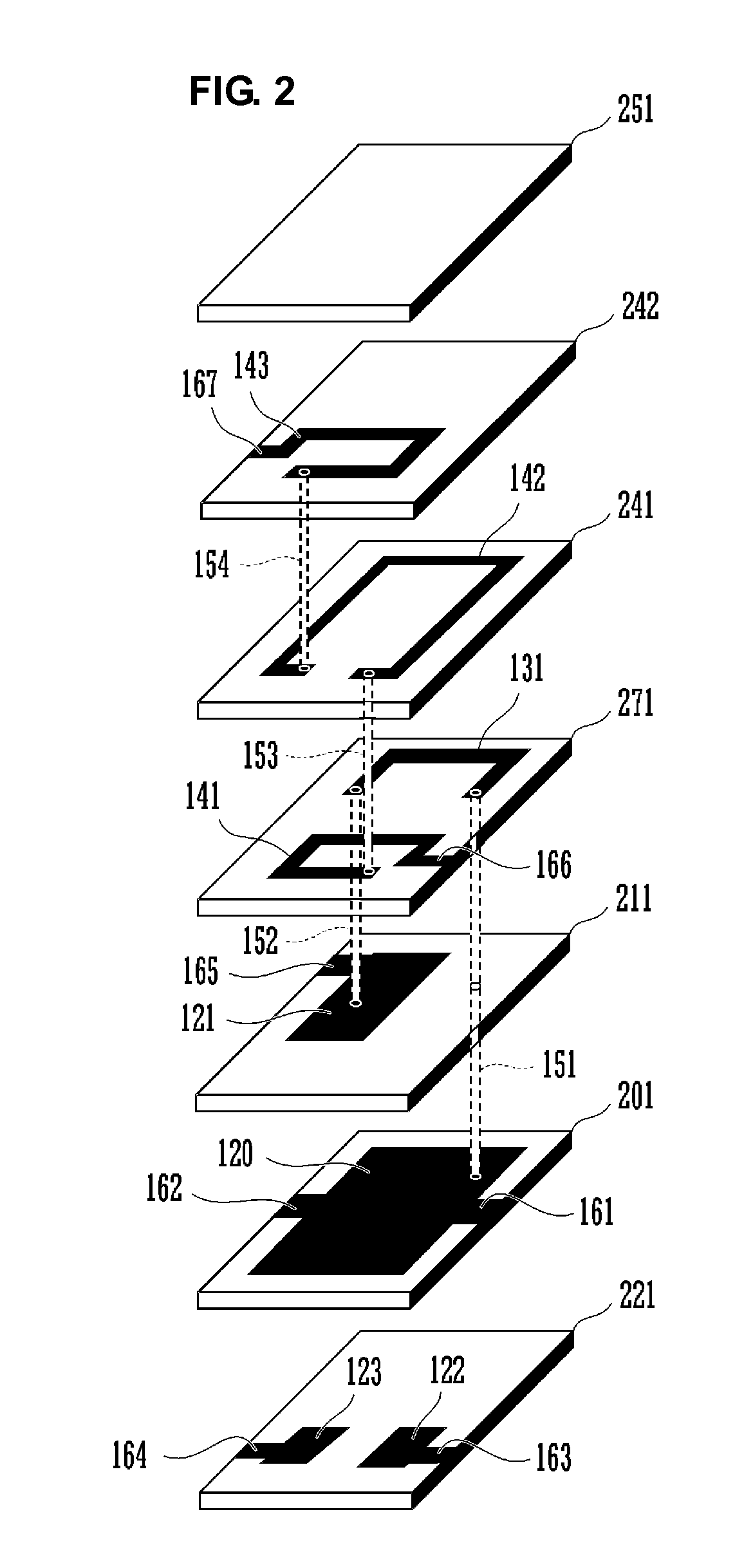 Laminated balance filter