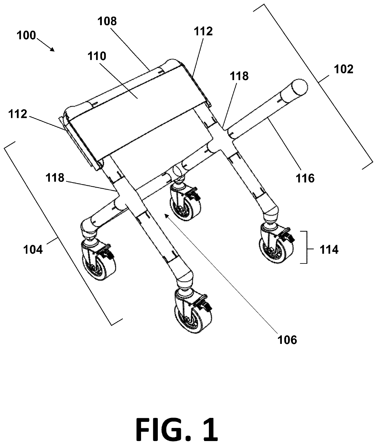 Light-weight gait trainer