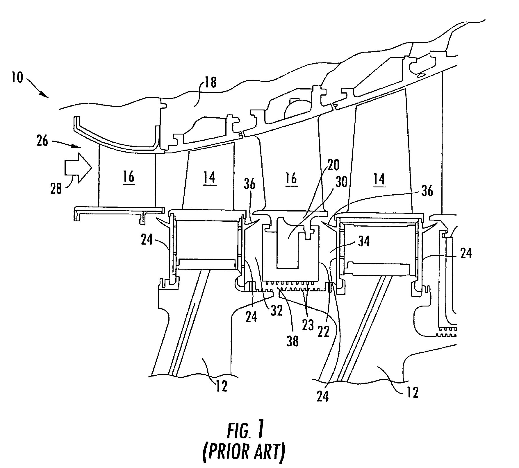 Fluidic rim seal system for turbine engines