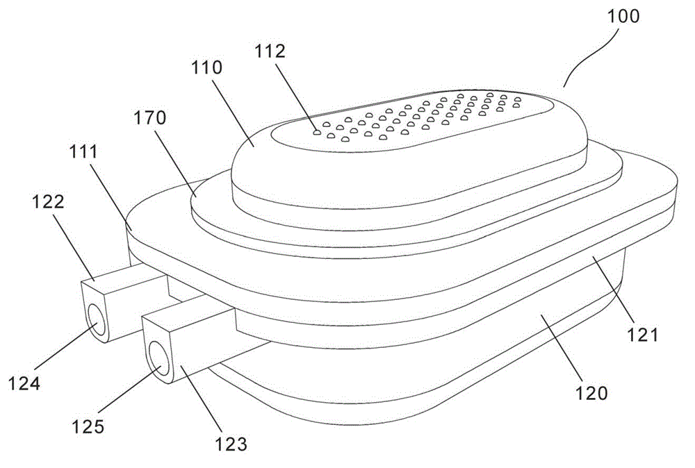 Ventilation mechanism, healthcare shoe with ventilation mechanism, and manufacturing method of healthcare shoe