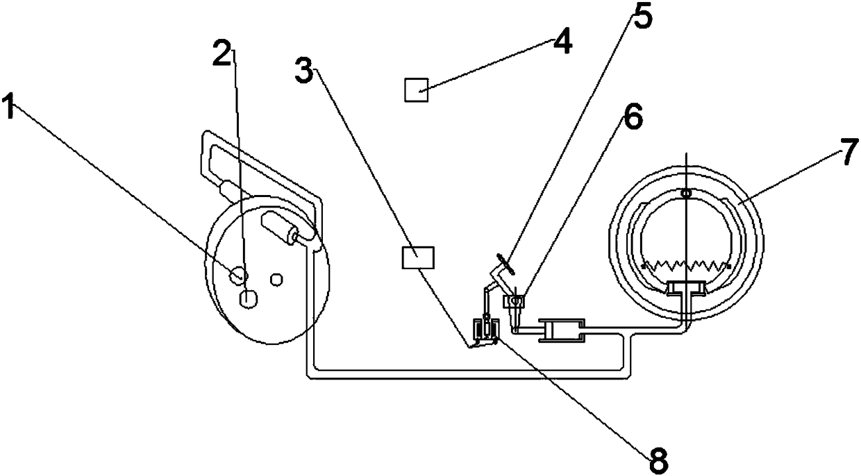 A system for quick recovery of braking efficiency after vehicle wading